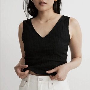 Madewell Black Sleeveless Top